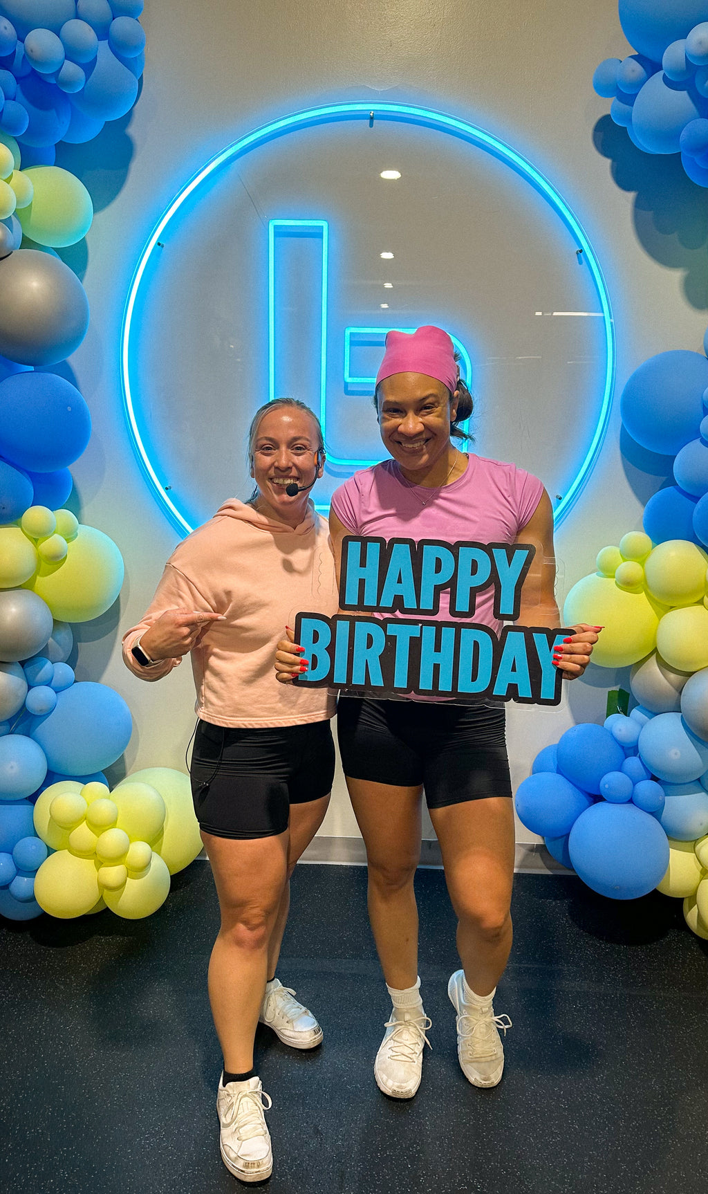 Happy Birthday Sign- Blue