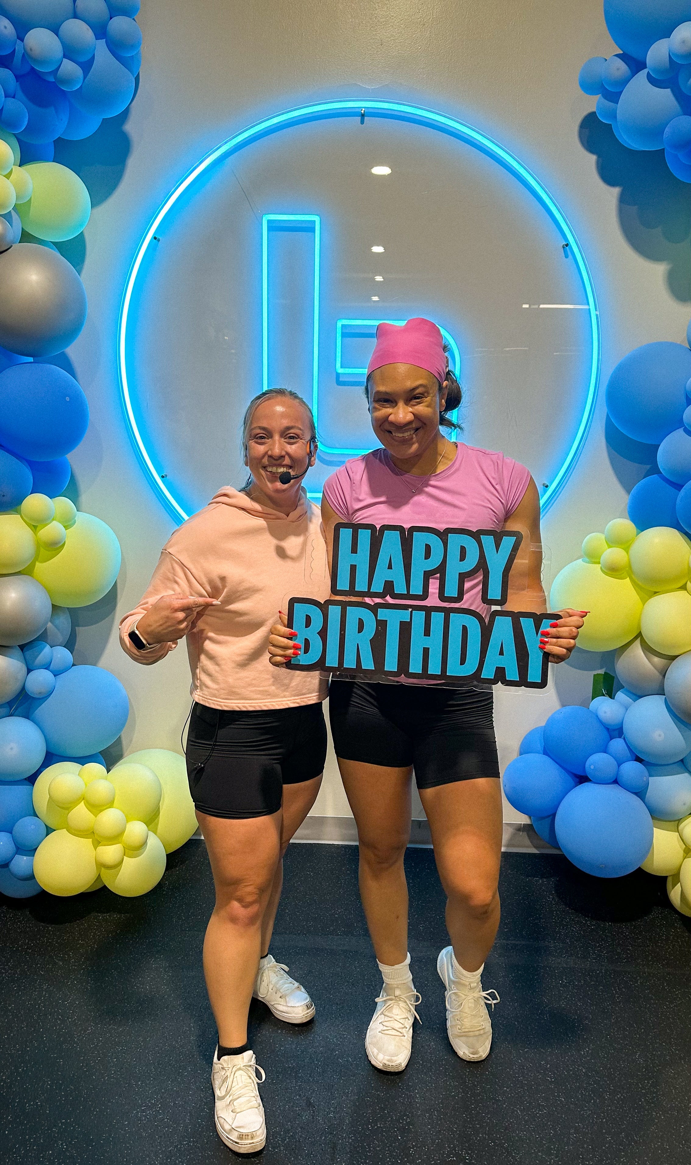 Happy Birthday Sign- Blue