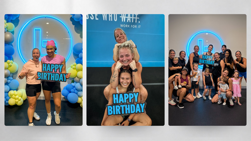Happy Birthday Sign - Blue